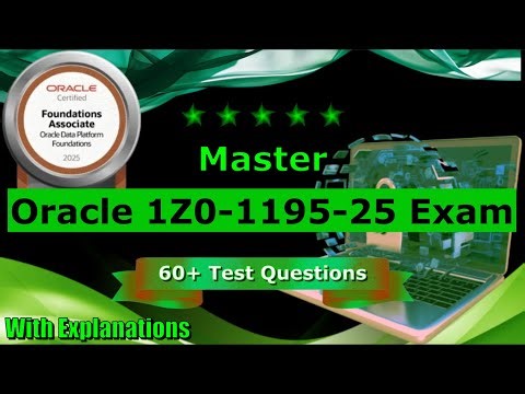 Oracle Data Platform 2025 Foundations Associate Exam (1Z0-1195-25)💯Test Questions 2026✅(Updated)