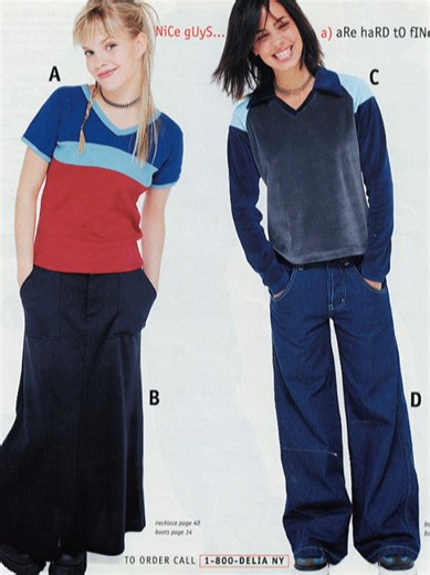 Remember Delia's? You had to call to order. The prices were about the same as today's clothing prices & it was the 90s! But damn everything was cute!!! 🤣 #delias #deliascatalog #90s #90snostalgia #teen
