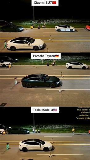 The Ultimate Brake Test: Xiaomi vs. Porsche vs. Tesla!
