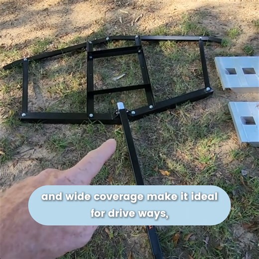 ⚙️ Adjust. Drag. Perfect. 🚜Tow-behind design fits ATV, UTV, and lawn tractors. 🌾Great for gravel, soil, and garden paths. 💪Heavy-duty steel construction resists bending. A must-have tool for property maintenance. | Garvee