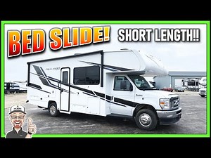 Bed AND Living Slides in a Small Coach! 2022 Freelander 26DS