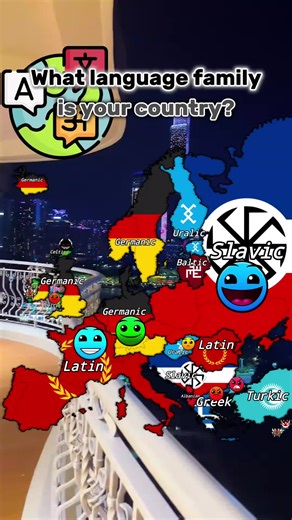 Language family#mapping #language #Europe #slavic #latin