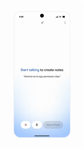 @GoogleWorkspace New conversational features help you get things done at the speed of your voice. Our new voice capabilities in @Gmail, @GoogleDocs, and Keep can help you find information, organize your thoughts, and get things done.