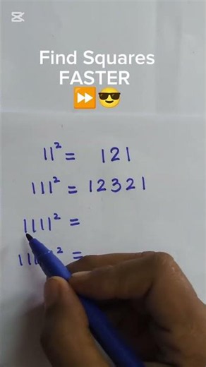 Find squares faster | square trick | maths