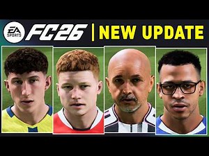EA FC 26 NEWS | ALL 59 NEW REAL FACES IN TITLE UPDATE v1.5.1 ✅