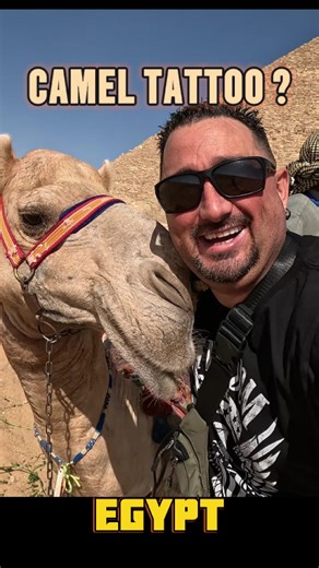 Camel Tattoo - #tattoo #camel #FYP #travel #freedomtravelerct