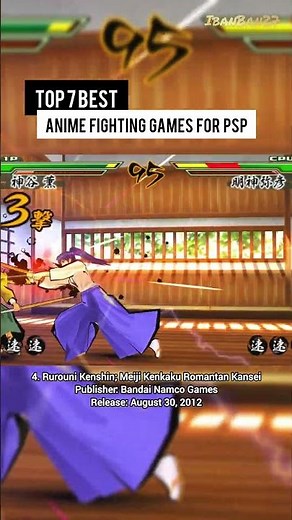 7 Best Anime Fighting Games for PSP Worth to Play #shorts #fightinggame #psp #bestgame