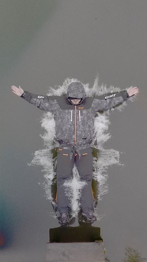 Komplet FLOAT GUARD stworzony dla aktywnych wędkarzy. 🎣 Otrzymujesz: membranę BRATEX® 10K/8K, ciepło HEAT COAT ORAZ niezbędną funkcję wypornościową. 🛟 Łów, gdy inni czekają – rób to bezpiecznie. #Graff #FloatGuard #WędkarstwoZimowe #BezpieczneŁowienie #Bratex #MustHave | Graff Poland