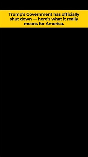 @prud3ntia on Instagram: "🚨 EMERGENCY ALERT: The Government Shutdown is NOW! 🚨 The government has officially shut down—and this is what it really means for every American. It's not just a political fight; it’s an economic ticking clock. Here are the THREE things you need to know about the impact right now: 1. The Paycheck Freeze: Hundreds of thousands of civil servants won't get paid temporarily. Think air traffic controllers, park rangers, and federal workers are all without a p