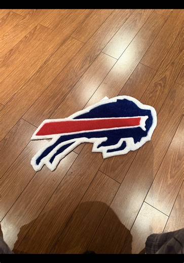 Part 1. Buffalo bills logo For any rug inquiries, Send me a dm or email! #billsmafia #nfl #custom #fyp