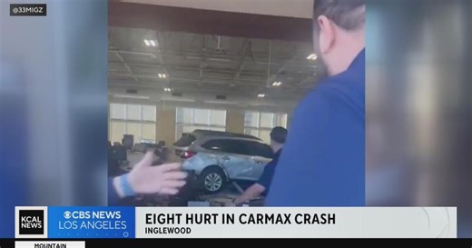 New video shows CarMax customer drive through Inglewood showroom