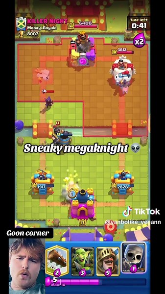 Clash Royale Gameplay with Goon Corner Deck