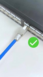 How to Easily Connect a Shielded internet Ethernet Plug RJ45 connector #Cat6a #electric #electriclan #DIY #tips #homenetwork #tool #TechLife#RJ45 | CloudGivers