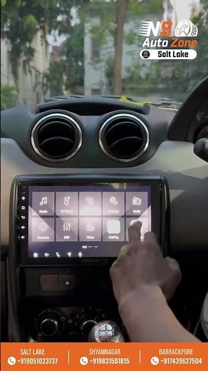 Renault Duster Gets Innavi Android Screen Upgrade | NS Auto Zone Saltlake