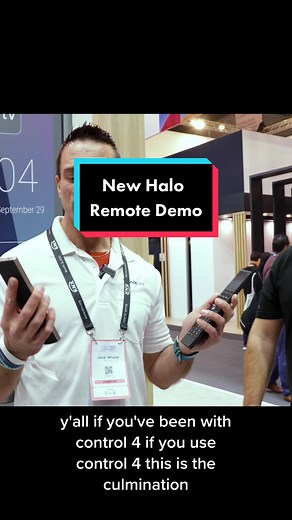 This is it - One of our most anticipated product videos from ISE 2023! We were given a demo of the brand new Control4 Halo & Halo Touch remotes from the legend Jacob who showed off the brand new features and incredible new design of the remote which combines the best of both worlds from the SR260 and Neeo remotes. Full video on our channel now! #control4 #smarthome #snapone #halo #remote #touch #tv #voice #control #brandnew #exclusive #ise #ise2023