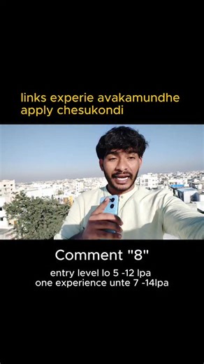 JK | Internships · Jobs · AI Upskill on Instagram: "Comment "8" and you will get more details [Placements ,internships, paid ,free,roadmaps,Software Engineering, Students, Freshers, Btech, Mtech, Medical Coding, Code, Programming, MCA, Bcom, Degree Students, BBA, Hyderabad, Telugu Memes, Hyderabad ,ap tg ,ts , CSE, Computer Science, Data Science, Data Analysis, Cloud Computing, AiML, Tech Creator, Technology, Telugu Creator, Telugu Tech Creator, jk tech verse, Interview,dsa, interview questions,