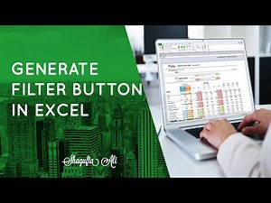 Excel Made Easy: The Secret to Creating Filter Buttons | Shagufta Ali