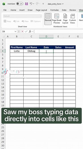 How to add data to a table with a data form. 🤯 Download this free step-by-step guide I created using the link in my pr0file. #scribe #scribehow #excel #exceltips #exceltricks