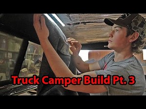 Installing Carpet in My Truck Topper