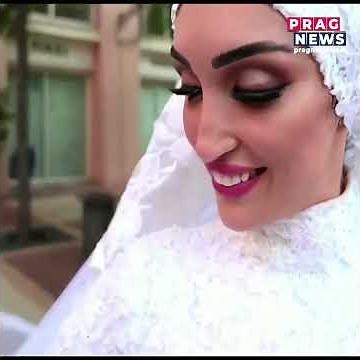 Lebanese bride runs for life in the middle of her wedding shoot