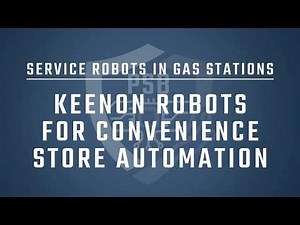 Service Robots in Gas Stations | KEENON Robots for Convenience Store Automation