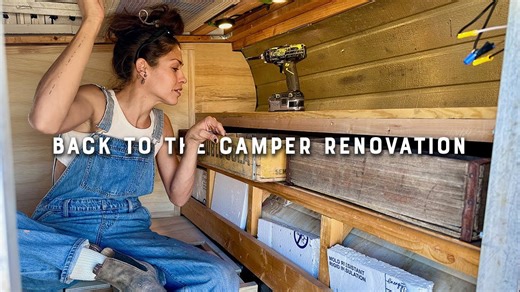 From darkness to light: my camper renovation story
