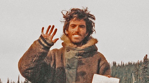 Final photo of Chris McCandless who documented the lead up to his death in diary entires