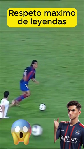 Respeto maximo #futbol #ronaldino #fcbarcelona #refuerzo #ronado #messi #fifamobile #cr7