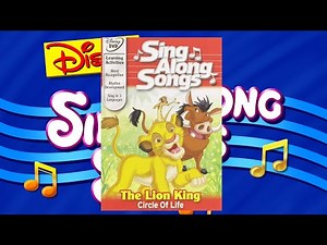 disney sing along songs the lion king circle of life dvd version.