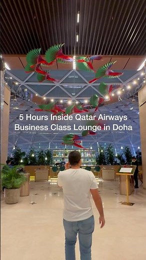 5 Hours Inside Al Mourjan Business Class Lounge & Louis Vuitton Café (World’s BEST Airport Lounge)