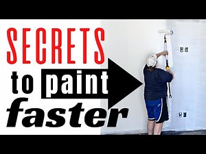 HOW TO PAINT A ROOM FAST || Secret HACKS You Need To See! || Wagner EZ Roller Paintstick