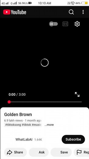 Download youtube video audio....y2mate