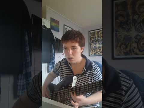 Bass cover of 'I Sat by the Ocean' by QOTSA