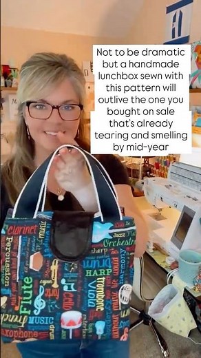 Stop Replacing Your Lunch Bag Every Year | Sew a Structured Insulated Lunchbox