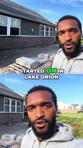 Concrete Patio Build: Lake Orion, Michigan Project! #shorts