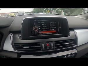 How to Enter and Manage Trip Computer in BMW Series 2 F22-F23-F45-F46 ( 2013 - 2021 )