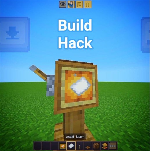 minecraft buid hacks 😁😁#minecraft
