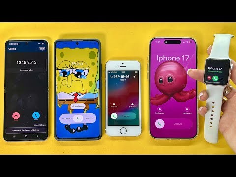 Apple Watch Incoming Call, SkyPhone Poco X6, IPhone 5S, Samsung, IPhone 17 Pro Max