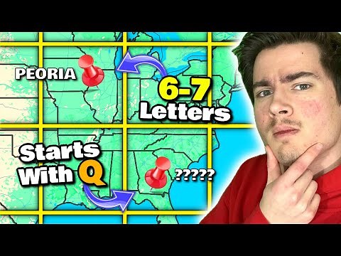 Can I Name US Cities That Fit in EVERY Square?