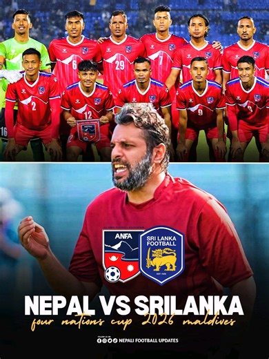 Nepal Men's National Football Team in 4-Nation Tournament