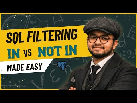 IN vs NOT IN operators in SQL | SQL Filtering Bangla Tutorial