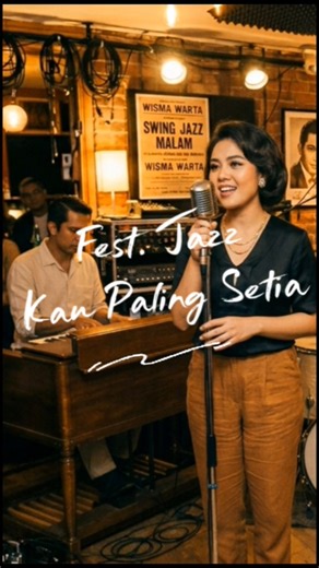 Kau Paling Setia - Aransemen melodi jazz swing. Musik cafe #jazzmusic #musikindonesia #cafemusic
