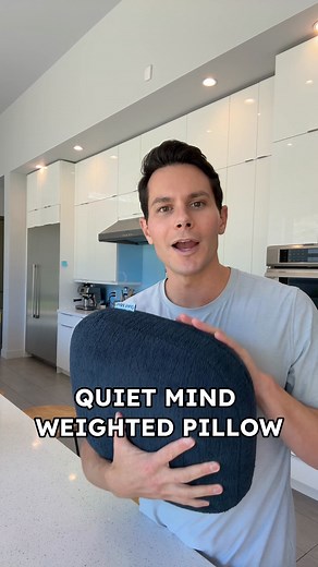 Is your child struggling with hyperactivity? Parenting a child with ADHD can be a journey, but with the Quiet Mind weighted pillow, you're not alone. - Reduces fidgeting and movement - Enhances your child’s focus and attention. See why thousands of families trust our weighted pillows, and to help their kids feel safe and grounded. | Quiet Mind