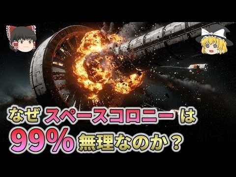 【現実を教えてくれる動画】スペースコロニーは99%無理！？その理由が意外すぎた 【総集編 ゆっくり解説】2