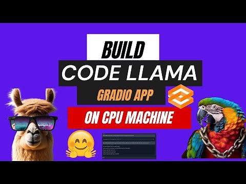 Build Your Own CODE-LLAMA 7B GGUF Model powered Gradio App for Coding: Runs on CPU #ai #llm