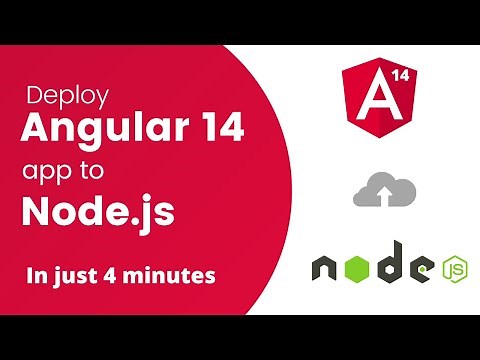 Deploy Angular 14 app to a Node.js Server in Just 4 Minutes!