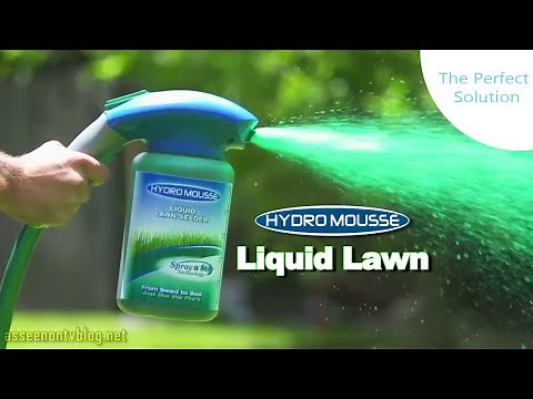 Why Hydro Mousse Liquid lawn is the best solution for your grass