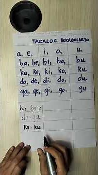 learn filipino alphabet #learntagalogph
