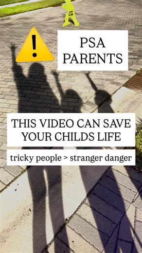 ⚠️ PARENTS — PLEASE WATCH TO THE END ⚠️ Every parent thinks their child would never go with a stranger…. But what if you’re wrong? This is why I teach Tricky People > Stranger Danger In the world we live in today, trust can’t be assumed. Kids are being targeted in broad daylight — even in “safe” neighborhoods. And most of the time… the danger looks friendly. This is a must-watch for every mom, dad, grandparent, babysitter, and caregiver. 👉🏼 Share this with someone you love. 👉🏼 Have the conve