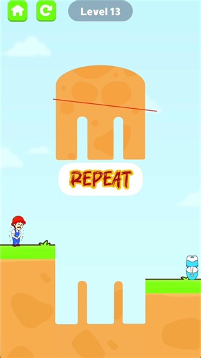 Slice to Save All Levels gameplay #lvl13 #shorts